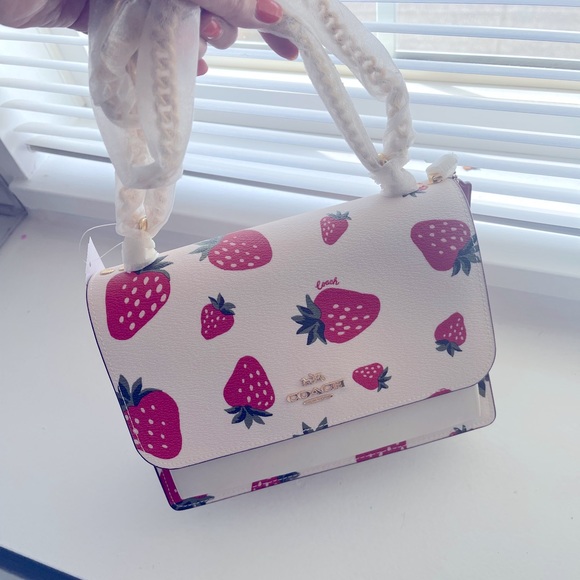 Coach KLARE CROSSBODY WITH WILD STRAWBERRY PRINT (COACH CH333) - Picture 2 of 6